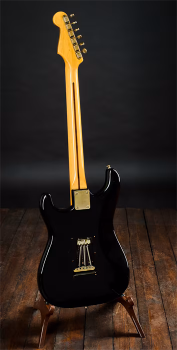 Fernandes 1978 Stone Logo Strat Black - Elektrická kytara