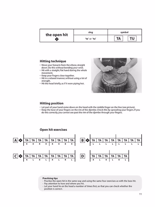 MS Djembe - Method for beginner djembe players - Škola hry na perkuse