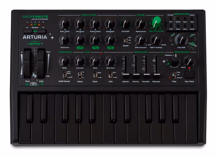 Arturia MicroBrute UFO - Analogový syntezátor