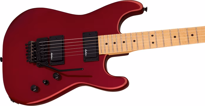 Jackson Pro Origins 1985 San Dimas SD1 HH FR MN Candy Apple Red - Elektrická kytara
