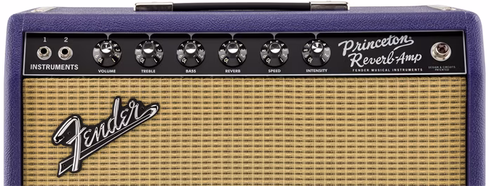 Fender Princeton Reverb Plum Greenback - Kytarové lampové kombo