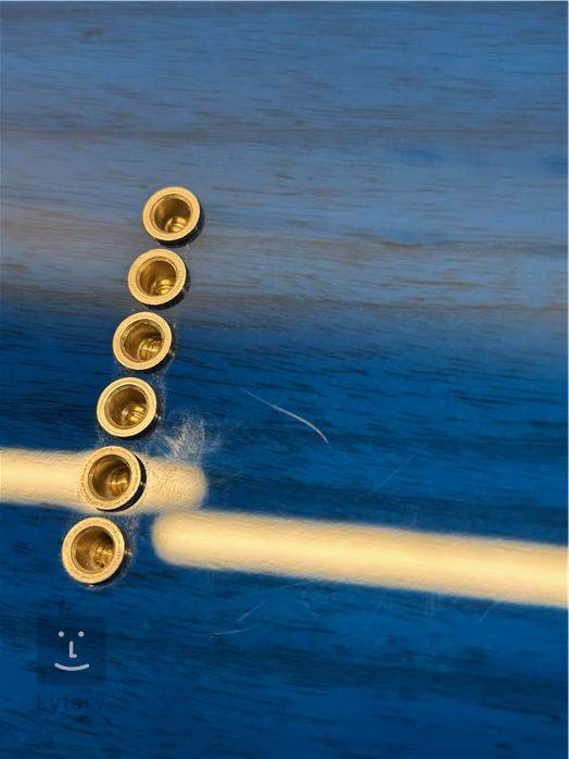 Fender Custom Shop American Custom Telecaster NOS Sapphire Blue Transparent (použité) - Elektrická kytara