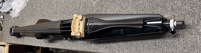 Stagg ECL 4/4 BK (použité) - Elektrické violoncello