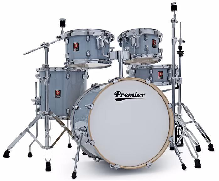 Premier Artist 20" 5pc Fusion Shell Pack Steel Grey - Bicí souprava