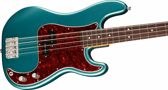 Fender American Professional Classic Precision Bass RW Faded Sherwood Green Metallic - Elektrická baskytara