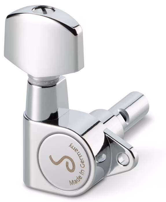 Schaller M6 135 3 left + 3 right Chrome - Kytarová mechanika