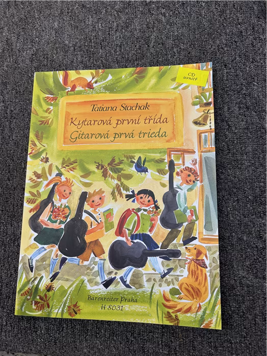KN Kytarová první třída + CD (použité) - Škola hry na kytaru