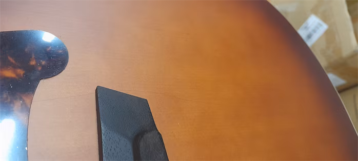 D'Angelico Premier Gramercy Grand Auditorium CE Caramel Burst (poškozené) - Elektroakustická kytara