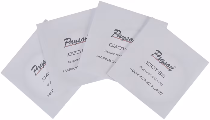 Payson Harmonic Multiscale Flats 4-String Long Scale - Struny pro baskytaru