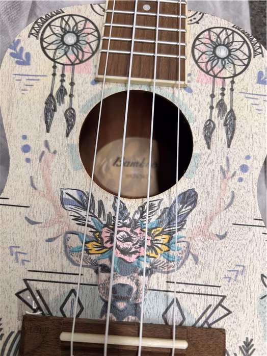 Bamboo U-23 Indie (poškozené) - Akustické ukulele