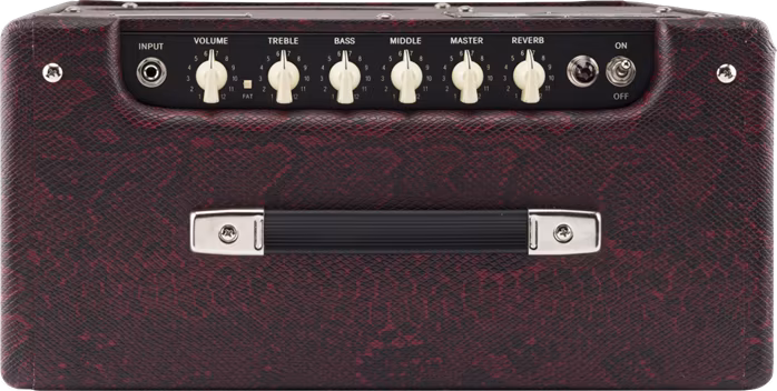 Fender Blues Junior IV Red Snake Texas - Kytarové lampové kombo