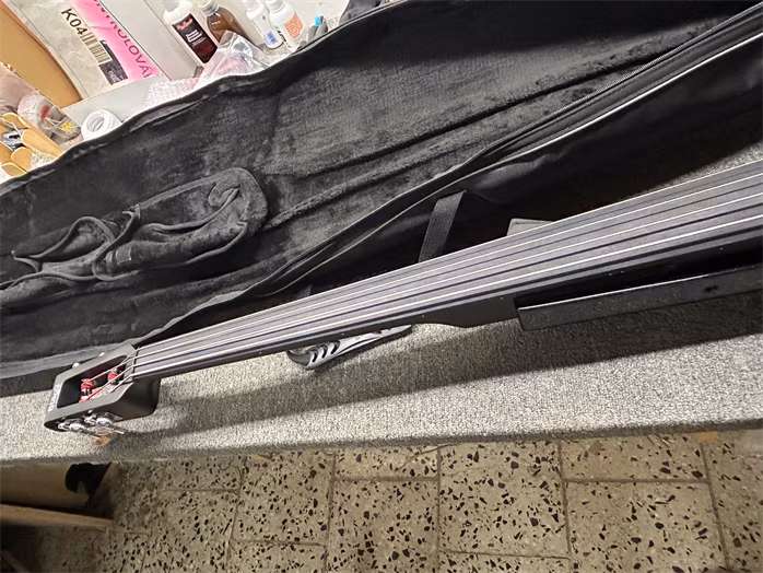 Stagg EDB-3/4 MBK (poškozené) - Elektrický kontrabas