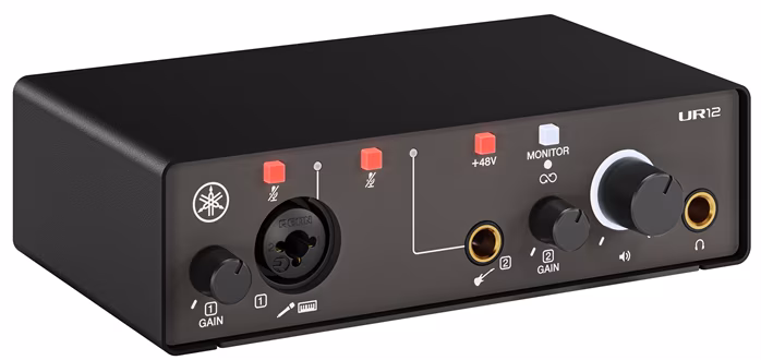 Yamaha UR12MK3 BK - USB zvuková karta
