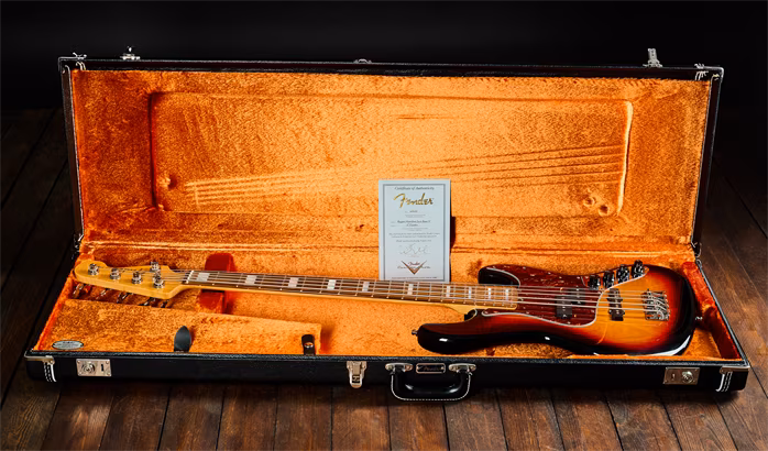 Fender Custom Shop 2011 Reggie Hamilton Signature Jazz Bass V - Elektrická baskytara