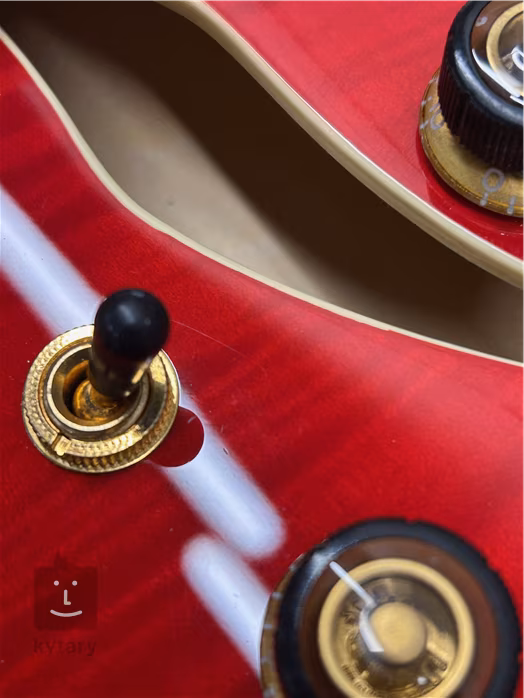 Ibanez AS93FM Transparent Cherry Red (použité) - Semiakustická kytara