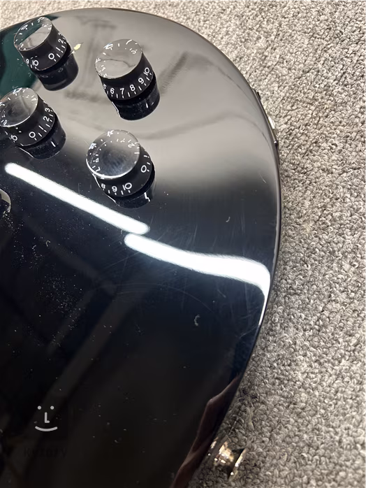 Epiphone Les Paul Tribute Ebony (poškozené) - Elektrická kytara