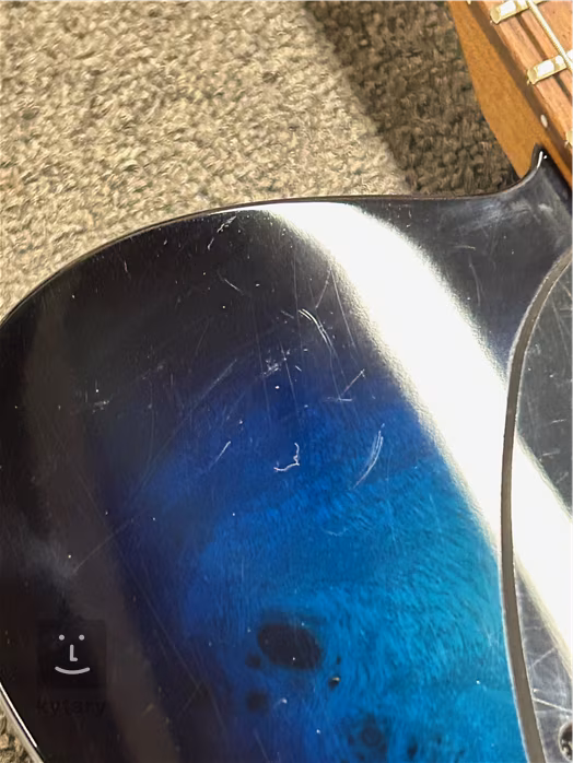 ESP LTD TE-200DX BLUE BURST (poškozené) - Elektrická kytara