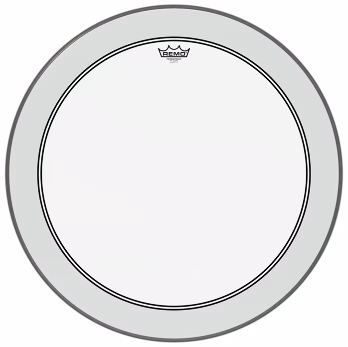 Remo 26" Powerstroke 3 Clear - Blána na basový buben