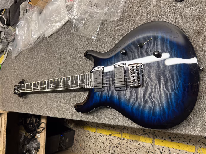 PRS SE Mark Holcomb Holcomb Blue Burst (použité) - Elektrická kytara
