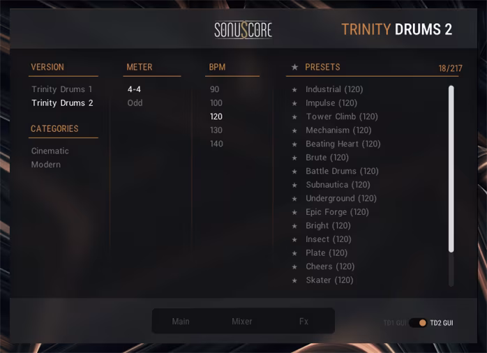 Boom Library Sonuscore Trinity Drums 2 Upgrade - Software