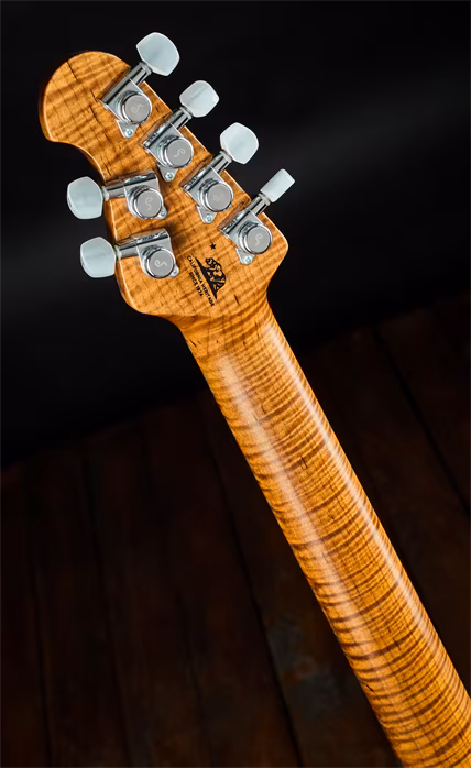 Music Man 2021 John Petrucci JP15 Sahara Burst Flame - Elektrická kytara