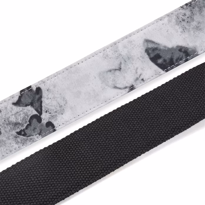 Amumu Monochrome Butterfly - Kytarový popruh