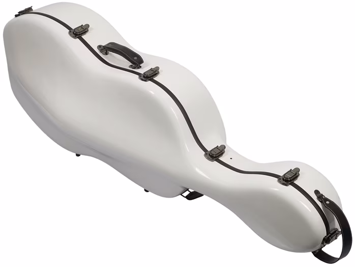 Razzor Fiberglass Cello Case White - Pouzdro na violoncello