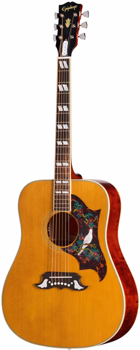 Epiphone 1963 Dove Reissue Natural - Elektroakustická kytara