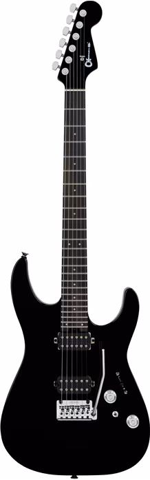 Charvel Pro-Mod Plus DK24 HH 2PT EB EBY RVEN BLACK - Elektrická kytara
