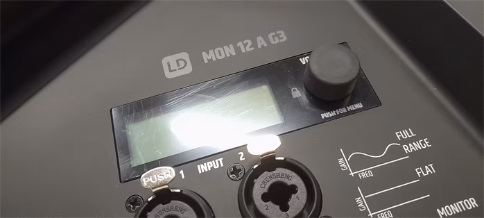 LD Systems MON 12 A G3 (použité) - Aktivní pódiový odposlech