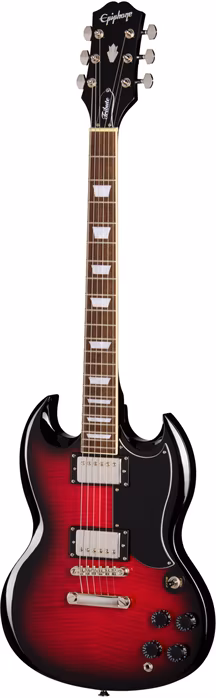 Epiphone SG Tribute Plus Cherry Burst - Elektrická kytara