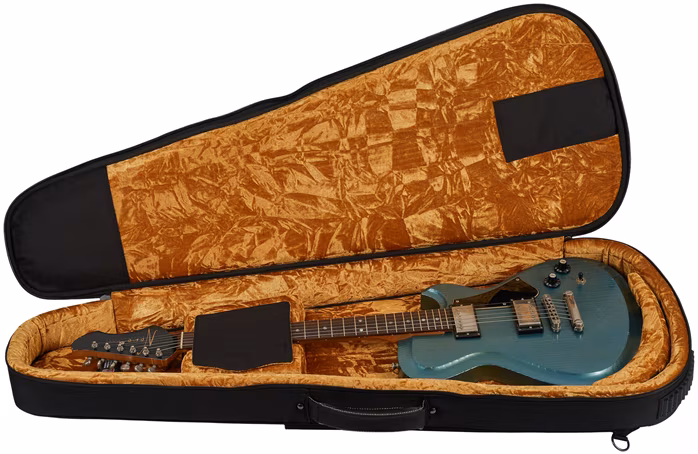 Novo Solus H2 Aged Pelham Blue NAMM 26 - Elektrická kytara