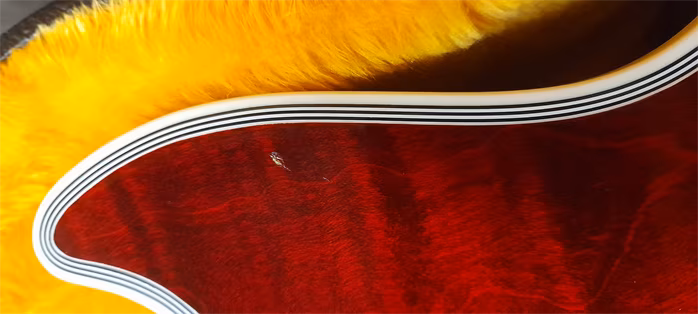 Gibson Custom Shop Les Paul Axcess Custom Figured Top w/ Ebony Fingerboard Gloss Bengal Burst (poškozené) - Elektrická kytara