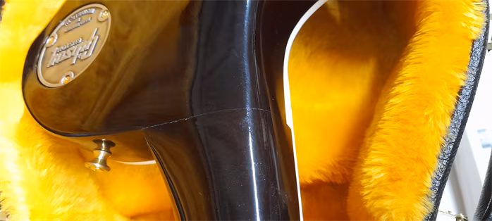 Gibson Custom Les Paul Axcess Custom Figured Top w/ Ebony Fingerboard Gloss Bengal Burst (poškozené) - Elektrická kytara