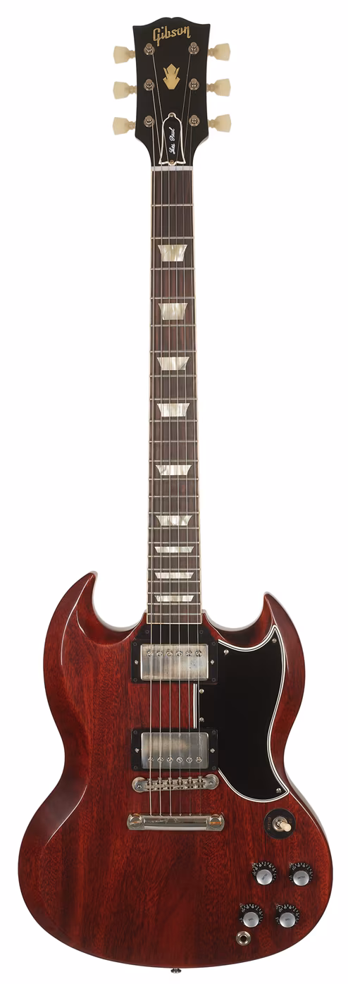 CS 1961 Les Paul SG Standard Reissue Stop-Bar VOS Cherry Red