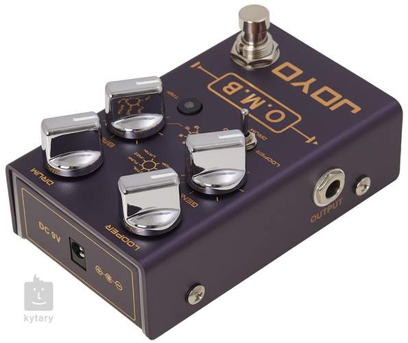 JOYO R-06 O.M.B LOOPER/DRUM MACHINE Kytarový Looper | Kytary.cz