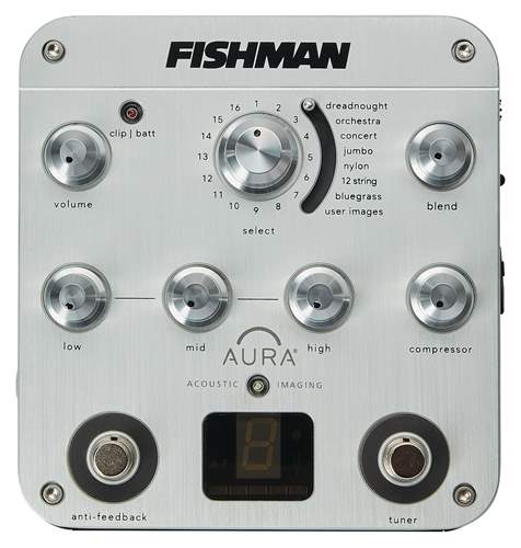 FISHMAN Aura Spectrum DI Imaging Pedal Kytarový předzesilovač