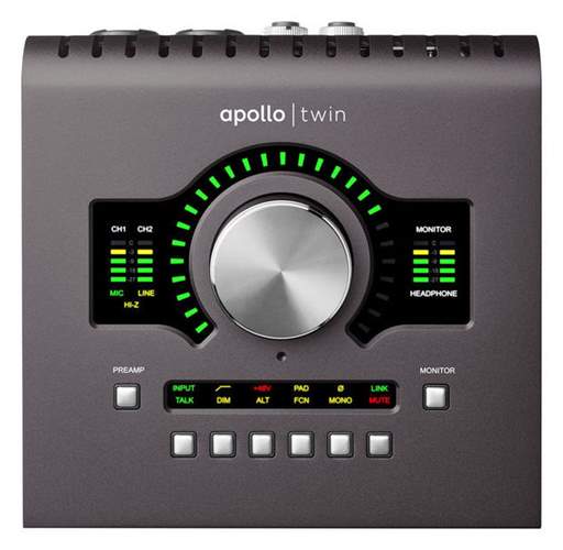 UNIVERSAL AUDIO Apollo Twin MKII DUO Thunderbolt zvuková karta