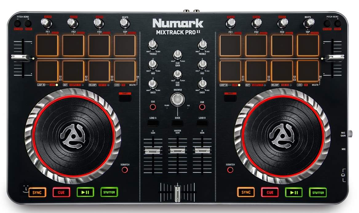 NUMARK MIXTRACK PRO II DJ kontroler | Kytary.cz