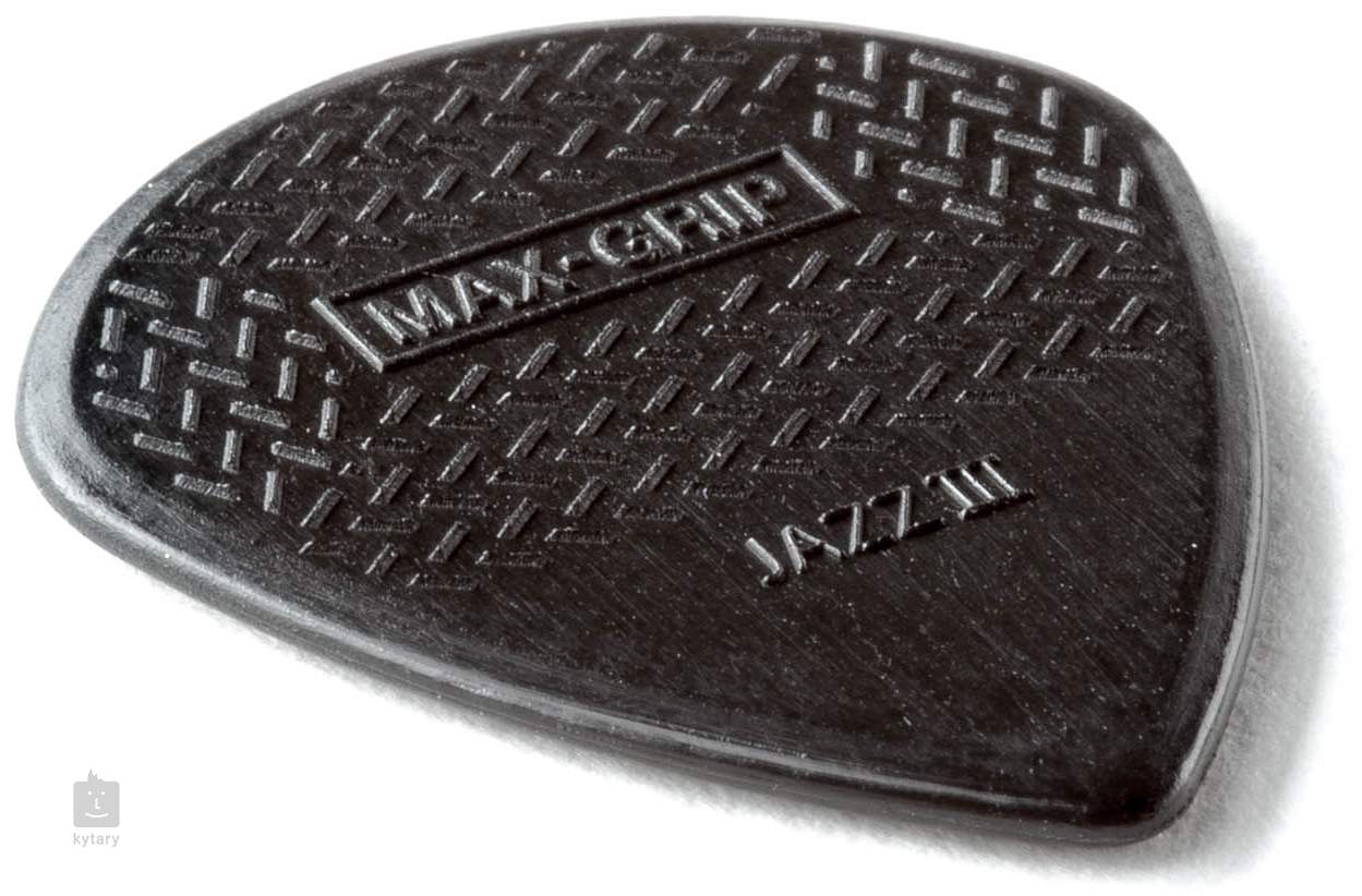 DUNLOP Max Grip Jazz III Black Stiffo Trsátka | Kytary.cz