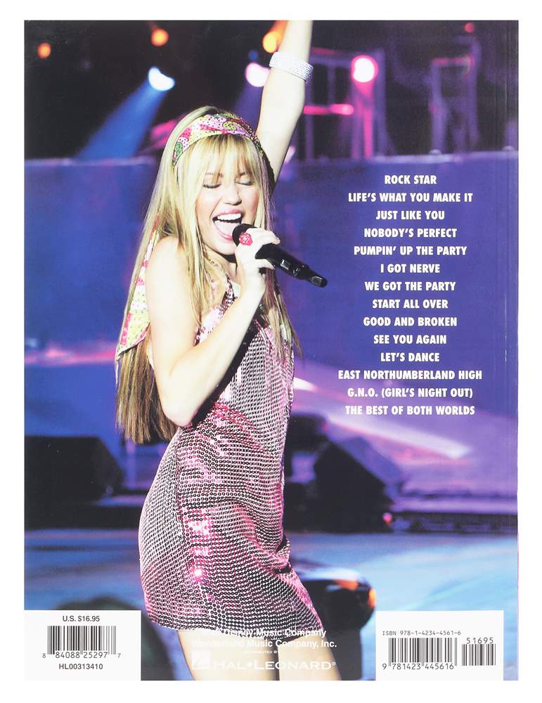 MS Hannah Montana/Miley Cyrus Best of Both Worlds Concert (PVG) Soundtrack Kytary.cz MS Hannah Montana/Miley Cyrus Best of Both Worlds Concert (PVG) Soundtrack Kytary.cz