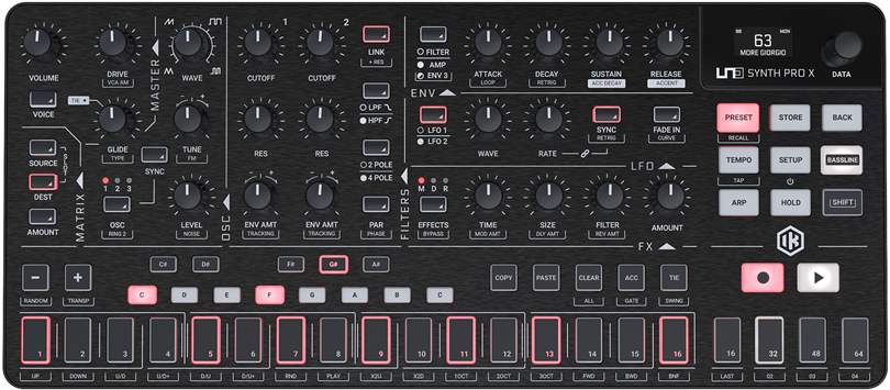 IK MULTIMEDIA UNO Synth Pro X Syntezátor | Kytary.cz