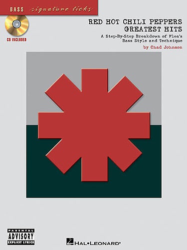 MS Red Hot Chili Peppers Greatest Hits Signature Licks Bass Gtr BK/CD