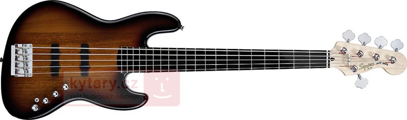 Fender Squier Deluxe Jazz Bass V Active EB 3SB