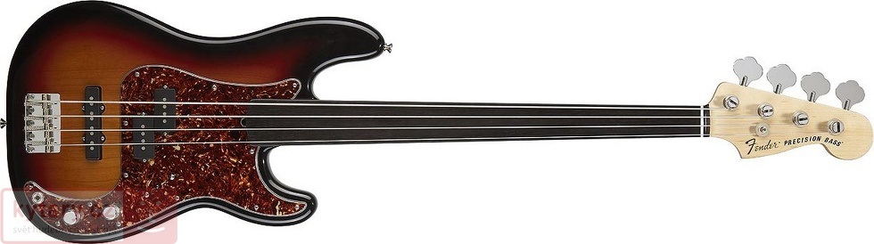 Fender Tony Franklin Precision Bass Fretless EB 3SB