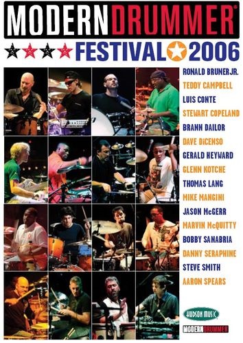Fotografie MS Modern Drummer Festival 2006 (4 DVD)