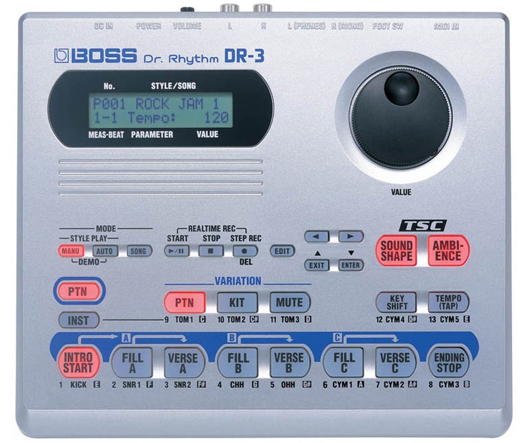 Fotografie Boss DR-3
