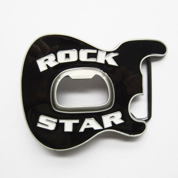 Kytary.cz Spona kytarová hlava RockStar černá