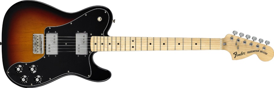 Fender 72 Telecaster Deluxe MN 3SB