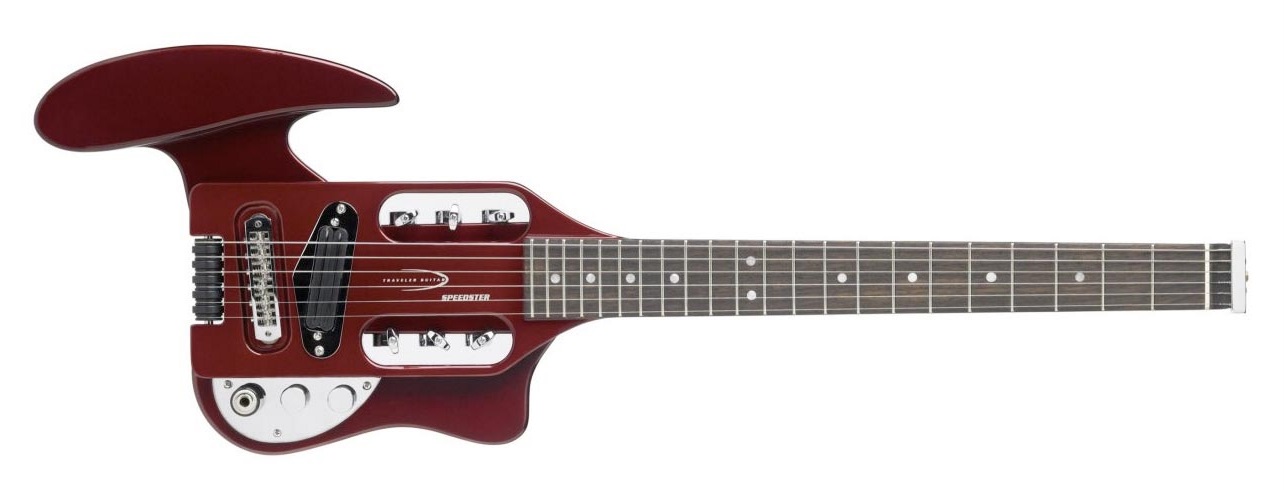 Traveler Guitar Speedster Candy Apple Red Metallic